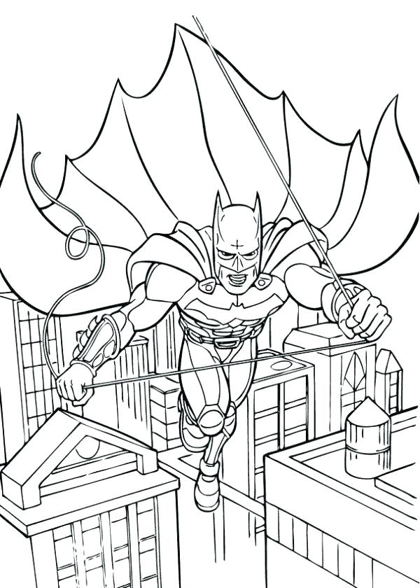 600x840 City Coloring Page City Coloring Pages Batman City Coloring Pages