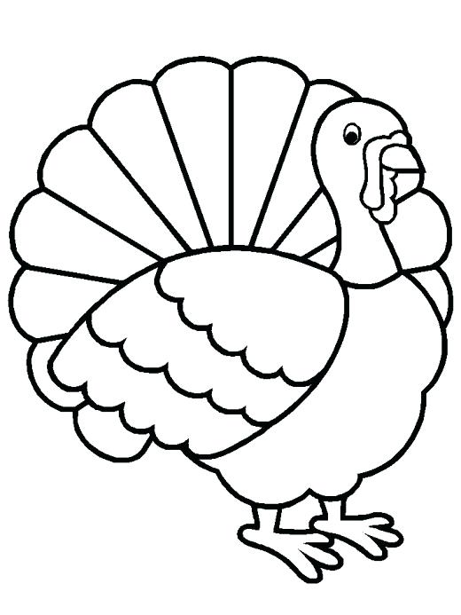 520x693 Coloring Pages Question Mark Plain Turkey Coloring Page Coloring
