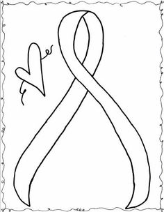 236x304 Pink Ribbon Coloring Page Ribbon Coloring Page Free Download