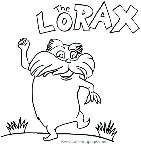 490x500 Lorax Coloring Pages Pdf Medium Size Of Coloring Pages Elegant