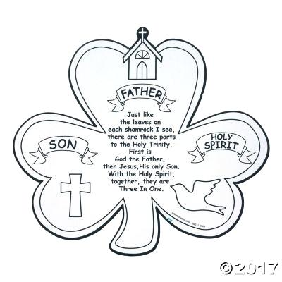 400x400 Shamrock Color Page Holy Trinity Shamrock Coloring Page Car Tuning