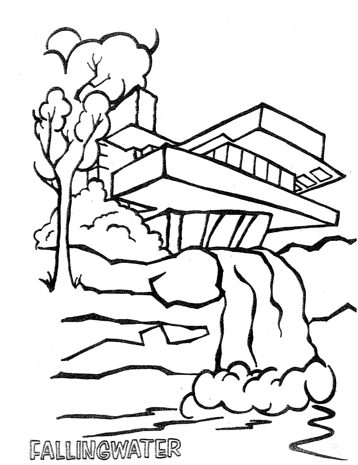 Coloring Pages Waterfall New Waterfall 11 Nature Printable 1233x1600 Coloring Pages Waterfall New Waterfall 11 Nature Printable