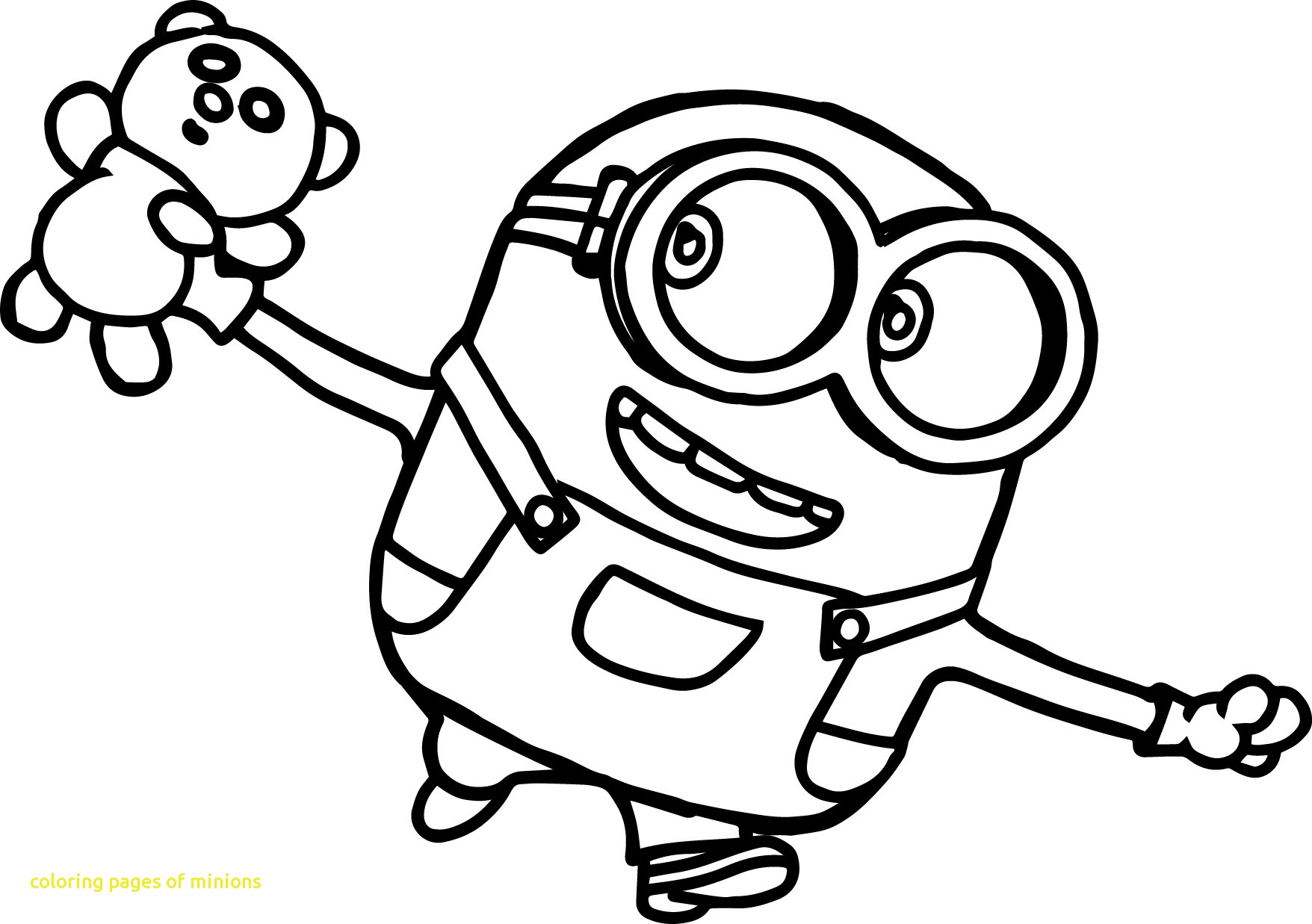 1756x1237 Coloring Pages Of Minions With Bob Minions Movie 2015 Coloring