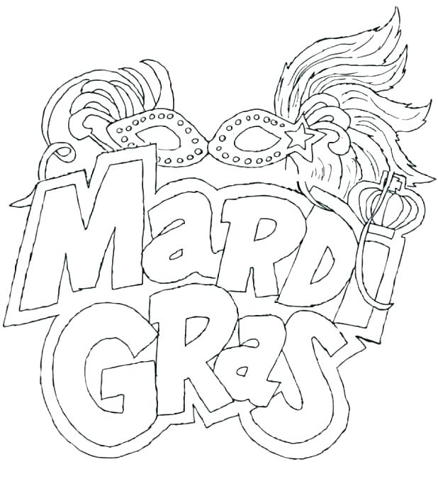 618x692 Mardi Gras Coloring Pages Free Printable Coloring Pages Coloring