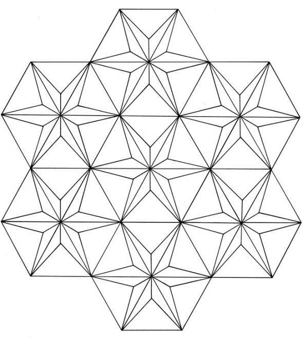 3d Geometric Design Coloring Pages Color Bros 590x658 3d Geometric Design Coloring Pages Color Bros