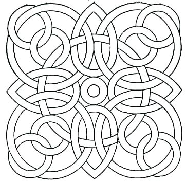 Geometric Shapes Coloring Pages 360x352 Geometric Shapes Coloring Pages