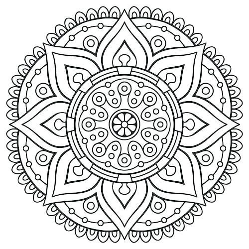 Abstract Printable Coloring Pages Mandala Printable Coloring Pages 500x500 Abstract Printable Coloring Pages Mandala Printable Coloring Pages