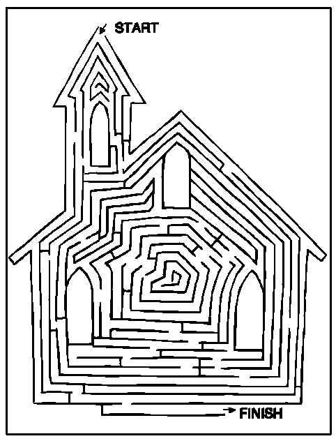 Find Your Way Through The Church Maze 482x632 Find Your Way Through The Church Maze