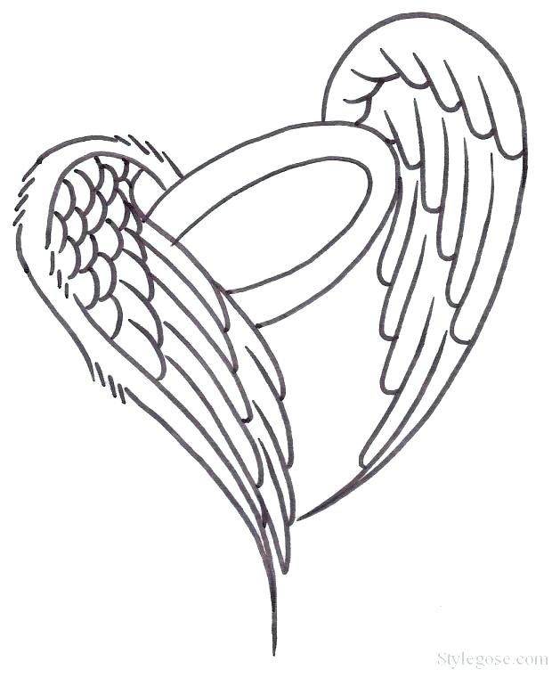 620x761 Hearts With Wings Coloring Pages Hearts With Wings Coloring Sheets