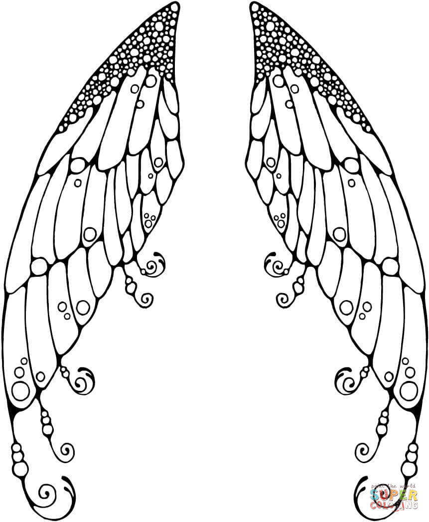 861x1047 The Truth About Angel Wings Coloring Pages 27