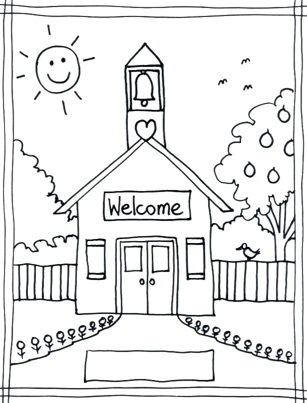615x806 Back To School Coloring Pages Back To School Coloring Pages School