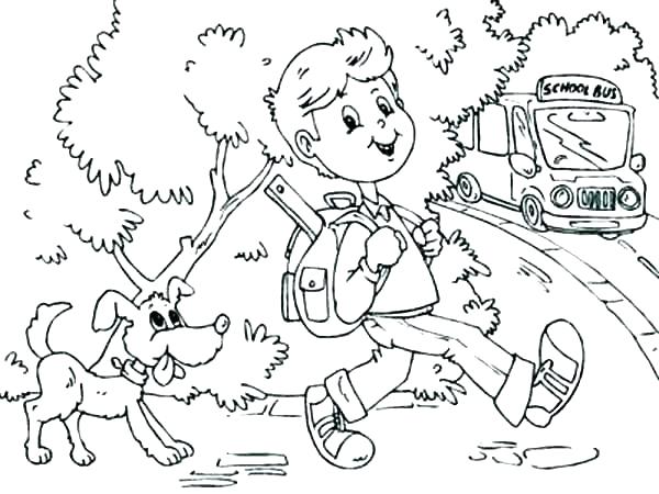 600x450 Back To School Coloring Sheets Welcome Back To School Coloring