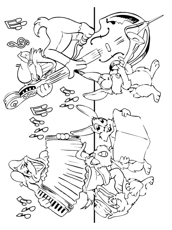 600x800 Kids N 62 Coloring Pages Of Musical Instruments