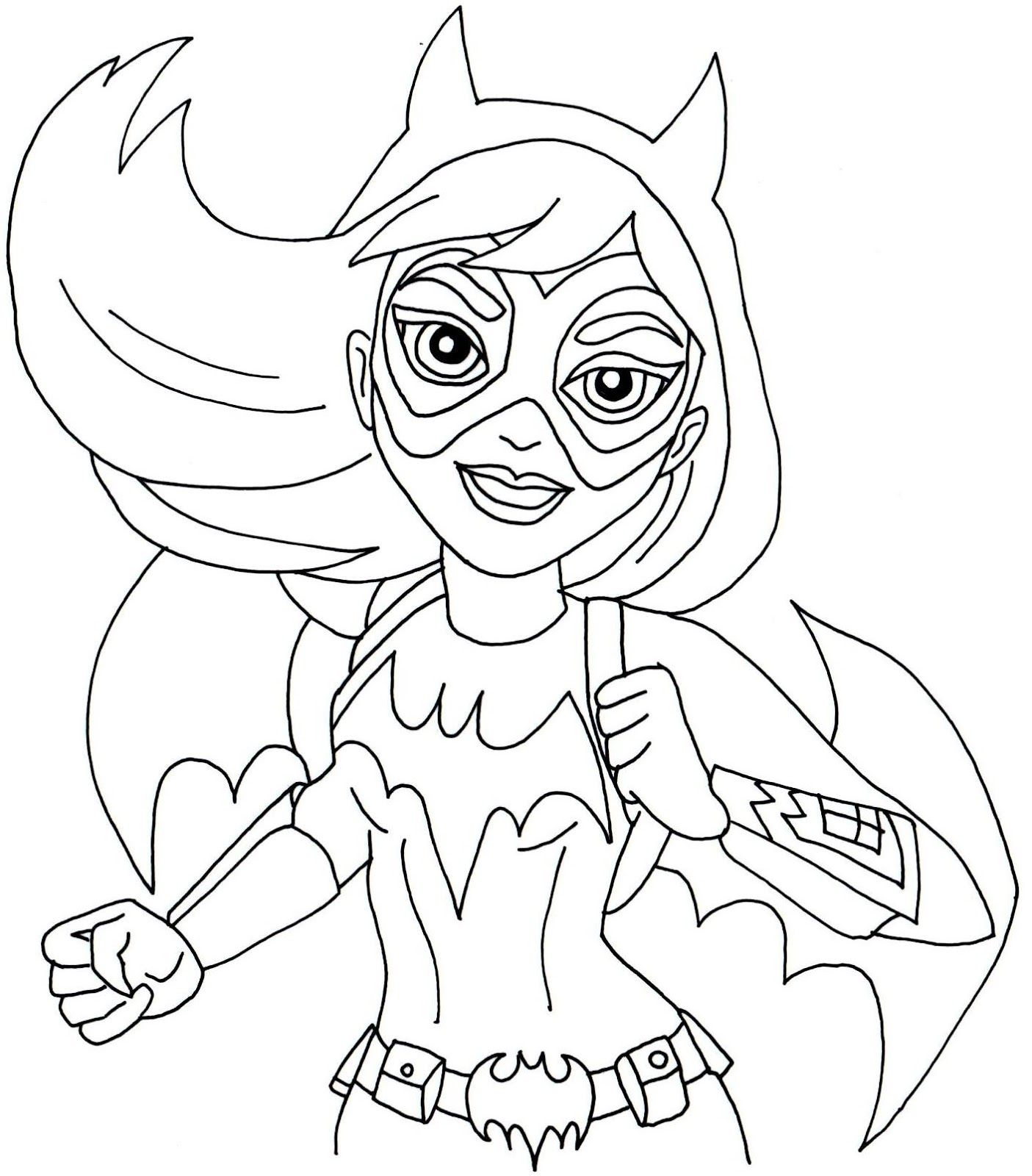 1405x1600 Free Printable Super Hero High Coloring Page For Batgirl Wanting