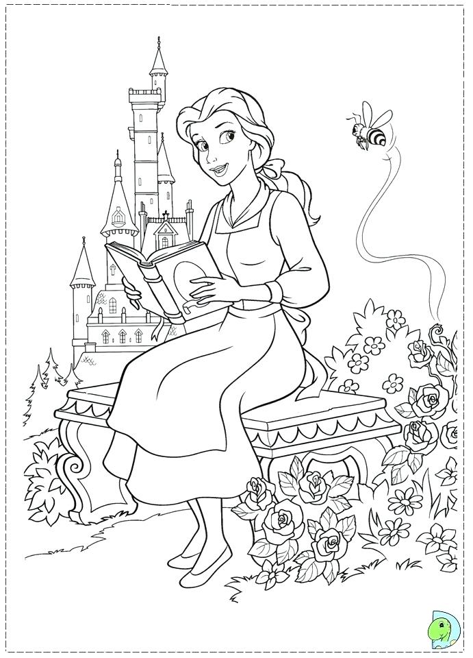 Beauty And The Beast Coloring Page Beauty And The Beast Coloring 691x960 Beauty And The Beast Coloring Page Beauty And The Beast Coloring