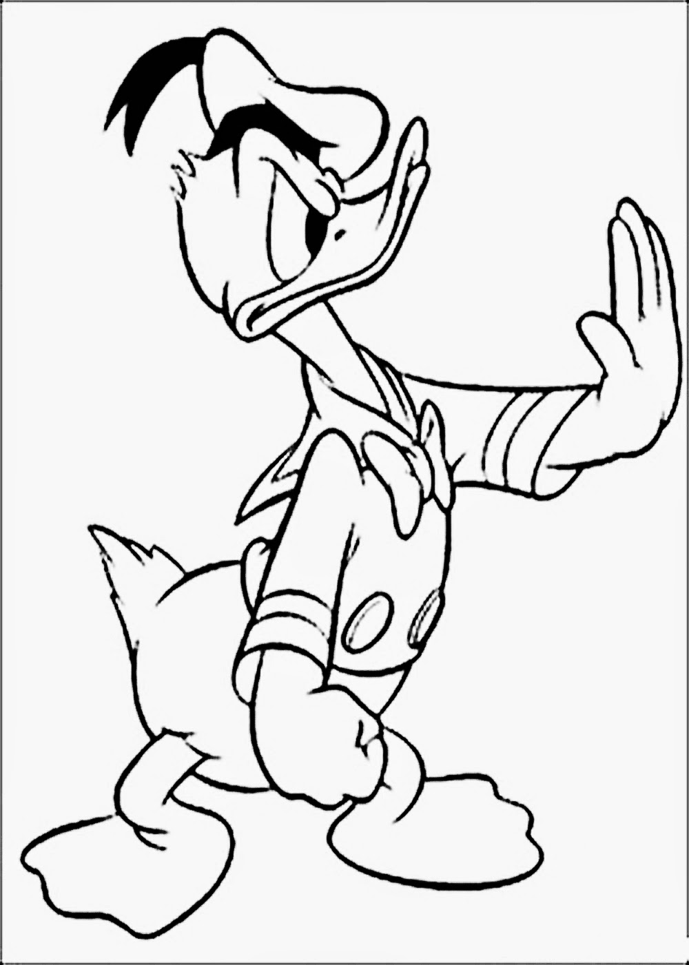 1000x1401 Coloring Blog For Kids Donald Duck Coloring Pages Donald Duck