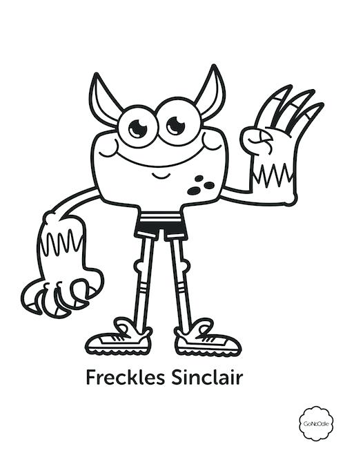 500x656 Champ Coloring Sheets Blog Freckles Coloring Sheets Coloring Pages