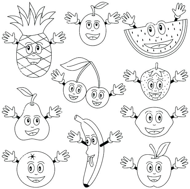 618x617 Body Parts Coloring Page Professional