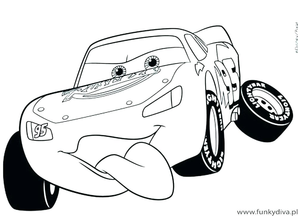 1000x727 Lightning Mcqueen Free Coloring Pages