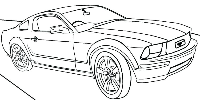 850x425 Ford Gt Coloring Pages Mustang Gt Coloring Pages Ford Mustang Gt