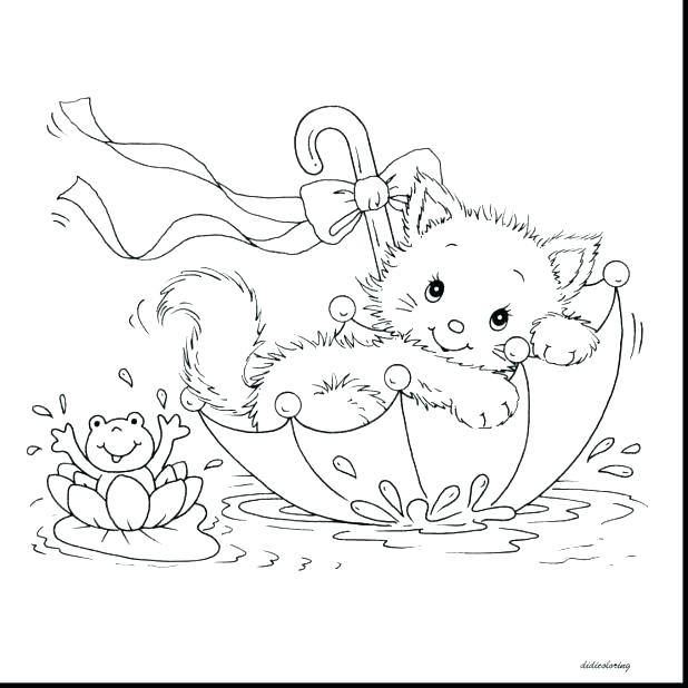 618x618 Coloring Pages Kittens Coloring Pages Cats Packed With Free