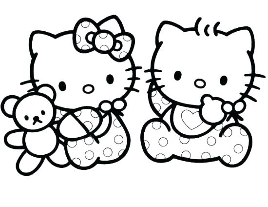 550x424 Kitties Coloring Pages Kittens Coloring Pages Kitten Coloring Page