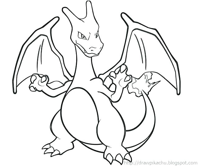 640x533 Charizard Coloring Pages Mega Ex Coloring Pages Pokemon Mega
