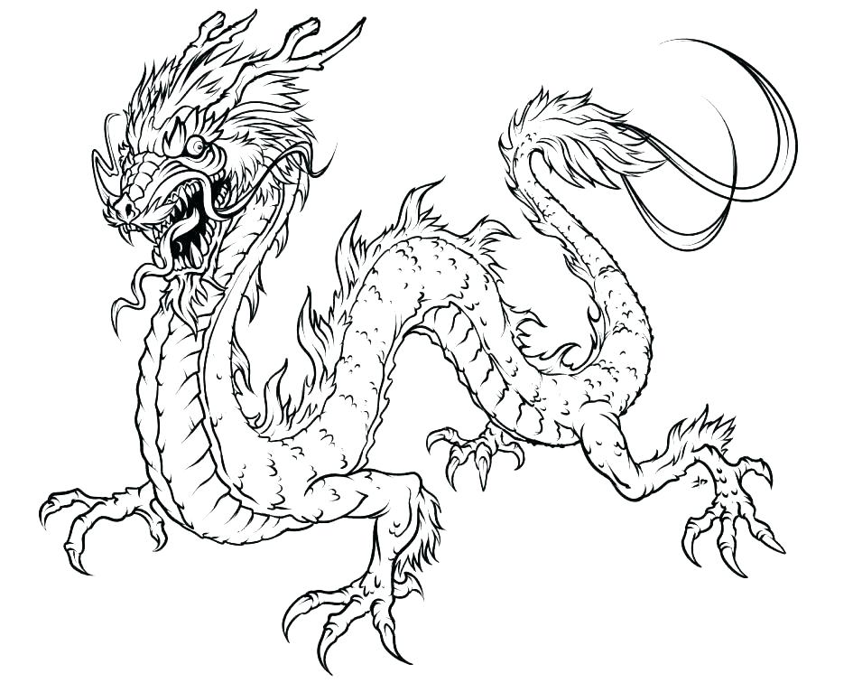 945x756 Dragon Coloring Pages Fresh Dragon Coloring Page Free Dragon