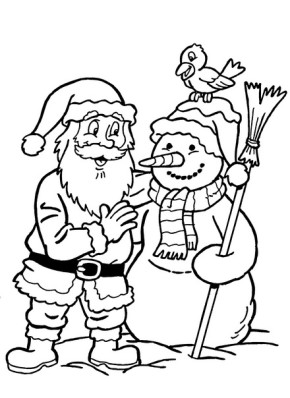 Christmas Santa Christmas Tree Coloring Page, Gingerbread House 290x398 Christmas Santa Christmas Tree Coloring Page, Gingerbread House