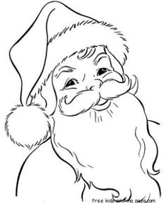 Santa Claus Kids Coloring Pages And Free Colouring Pictures 236x288 Santa Claus Kids Coloring Pages And Free Colouring Pictures