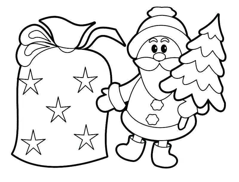 Free Coloring Pages For Christmas Santa 800x609 Free Coloring Pages For Christmas Santa