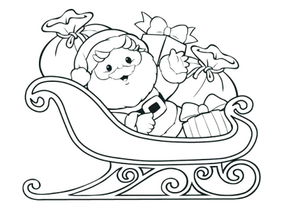 Printable Coloring Pages Christmas Santa 924x660 Printable Coloring Pages Christmas Santa