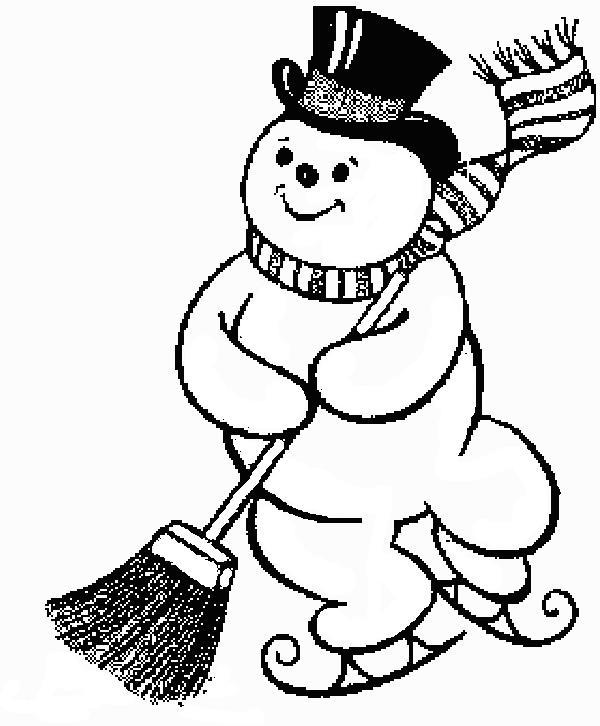 Snowman Coloring Page, Christmas Snowman Coloring Pages 600x726 Snowman Coloring Page, Christmas Snowman Coloring Pages