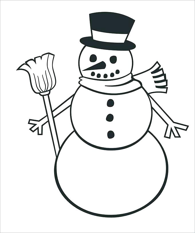 Snowman Coloring Pages Free Snow Man Coloring Pages Coloring 680x813 Snowman Coloring Pages Free Snow Man Coloring Pages Coloring