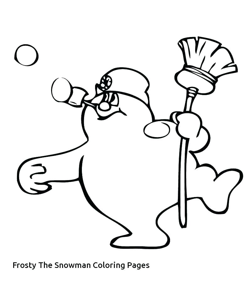 Coloring Pages Snowman 800x902 Coloring Pages Snowman