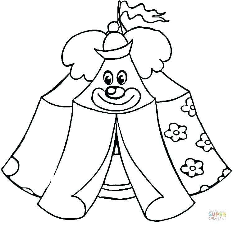 Circus Coloring Page Circus Tent Circus Clown Coloring Pages 750x729 Circus Coloring Page Circus Tent Circus Clown Coloring Pages