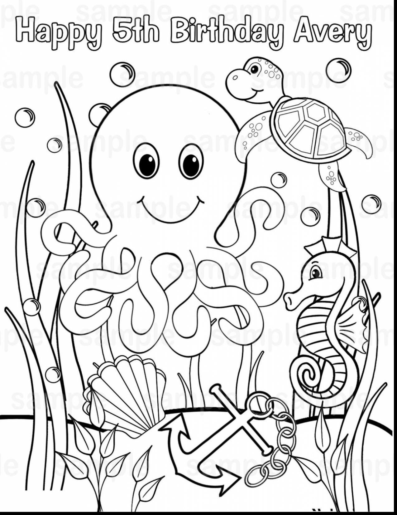 1274x1650 Insider Under The Sea Creatures Coloring Pages