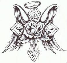 Coloring Pages Of Crosses With Roses Tattoo Page Cross Wings Halo 232x217 Coloring Pages Of Crosses With Roses Tattoo Page Cross Wings Halo