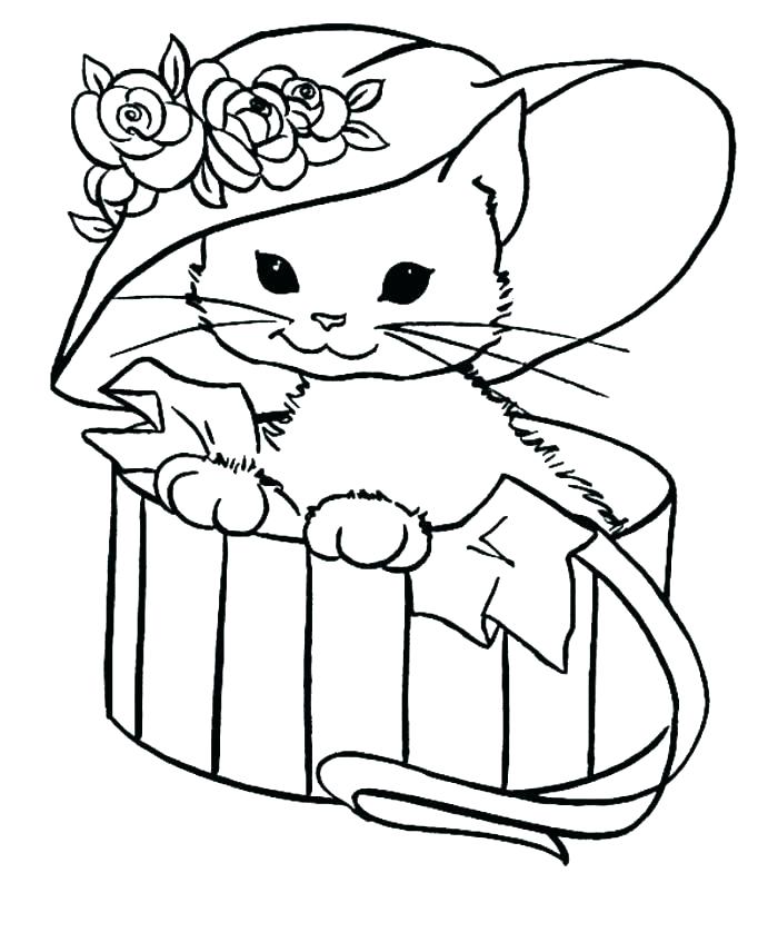 Cute Cats Coloring Pages Cutest Cat Coloring Pages 700x856 Cute Cats Coloring Pages Cutest Cat Coloring Pages