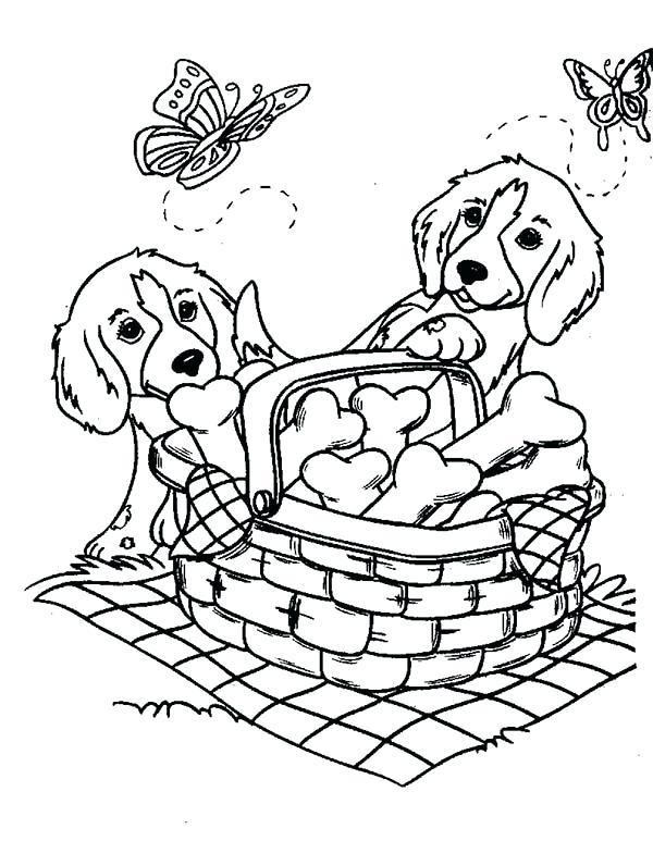 Coloring Pages Cute Dogs at GetColorings.com | Free printable colorings ...