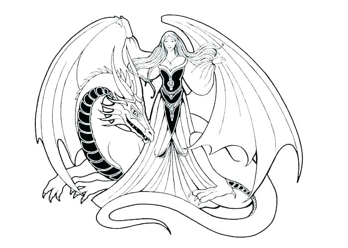 Cute Dragon Coloring Pages 700x500 Cute Dragon Coloring Pages