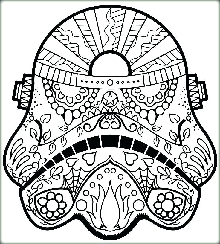 736x816 Sugar Skull Color Pages Day Of The Dead Skulls Coloring Pages