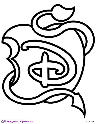 Free Disney Descendants Coloring Pages Descendants, Apples 400x517 Free Disney Descendants Coloring Pages Descendants, Apples