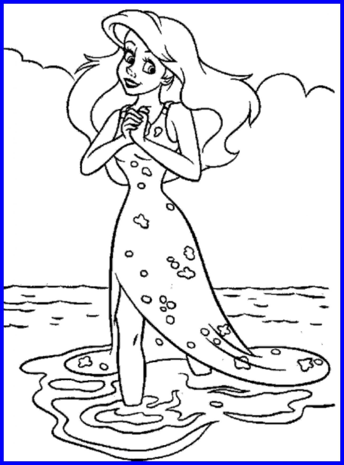 Fascinating Terrific The Little Mermaid Coloring Pages Of To Print 1303x1759 Fascinating Terrific The Little Mermaid Coloring Pages Of To Print