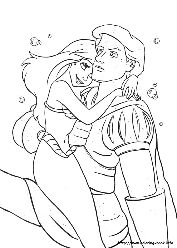 The Little Mermaid Coloring Pages On Coloring 567x794 The Little Mermaid Coloring Pages On Coloring