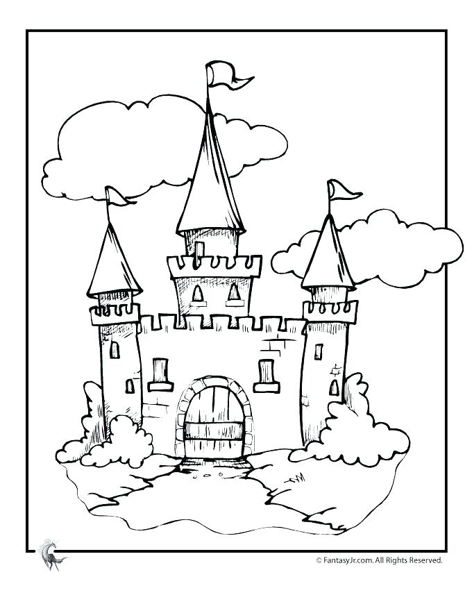 Disney Castle Coloring Pages Castle Coloring Page Castle Coloring 680x880 Disney Castle Coloring Pages Castle Coloring Page Castle Coloring