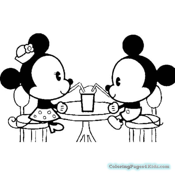 600x600 Disney Cuties Coloring Pages Stitch Coloring Pages For Kids