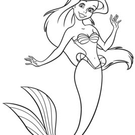 Coloring Pages Disney Princess Ariel Archives 268x268 Coloring Pages Disney Princess Ariel Archives