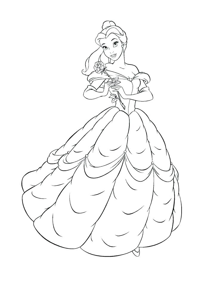 Coloring Pages Disney Princess Belle Coloring Pages Medium Size 728x942 Coloring Pages Disney Princess Belle Coloring Pages Medium Size