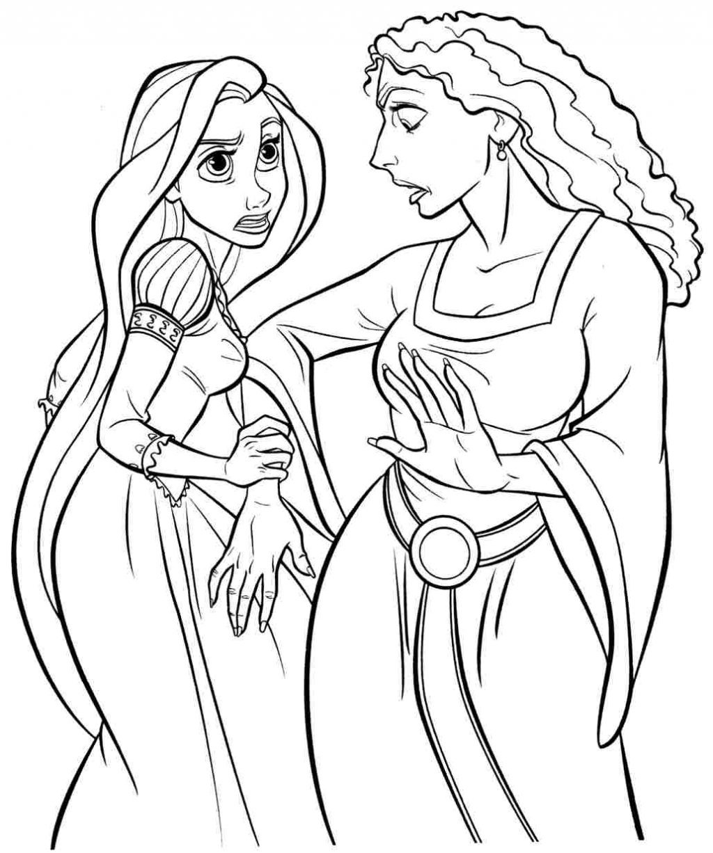 Printable Coloring Pages Disney Princess Tangled Rapunzel 1024 1024x1226 Printable Coloring Pages Disney Princess Tangled Rapunzel 1024